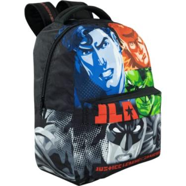 Imagem de Mochila Escolar, Liga da Justiça, 9062, Preto