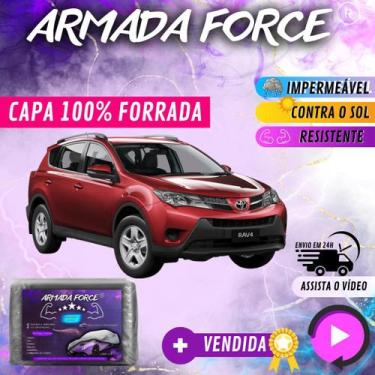 Imagem de Capa Cobrir Carro RAV4 100% Forrada Armada Force 100% Impermeável Forr