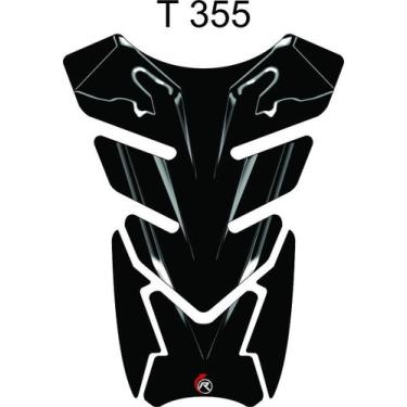 Imagem de Protetor De Tanque Adesivo-Tankpad Preto Para Moto Neutro - Resitank