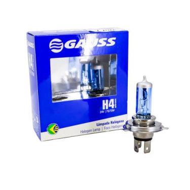 Imagem de Lâmpada H4 24V Super Branca 75/70w PAR - Gauss