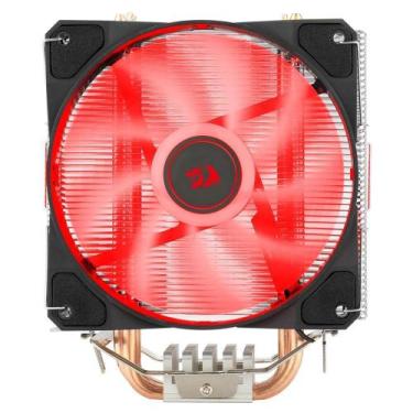 Imagem de Aircooler Redragon Tyr, LED Vermelho, Intel e AMD, 120mm, Preto - CC-9