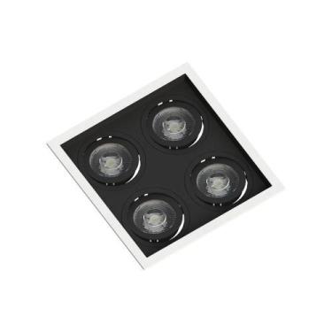 Imagem de Spot Embutir Recuado Save Energy 4 Lâmpadas Par 20 Bivolt Br