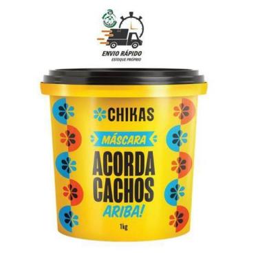 Imagem de Máscara Acorda Cachos 1 kg Chikas Hidratação Power Low Poo - Bio Extra