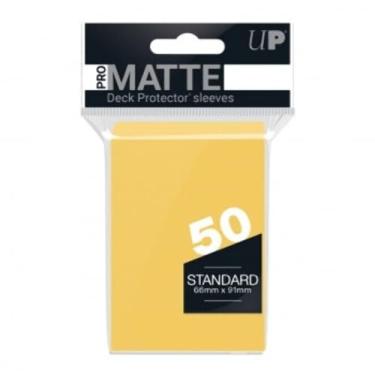 Imagem de SLEEVES Pro-Matte d12 Card Game (Yellow)