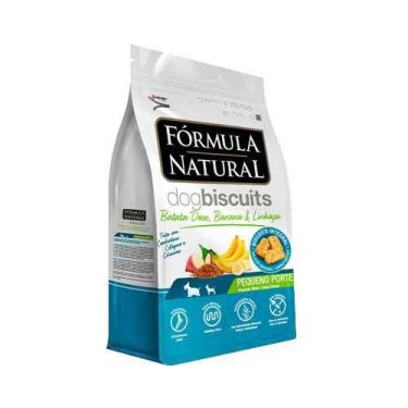 Imagem de Formula natural dog biscoito batata banana linhaca 250g, 250