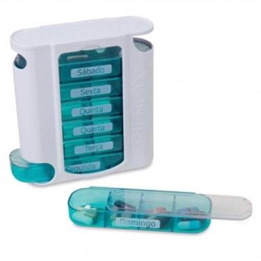 Imagem de Porta Comprimidos Pilbox Seven Branco