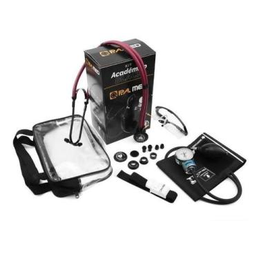 Imagem de Kit Para Estagio Enfermagem Completo Pamed Garantia 2 Anos Cor Vinho