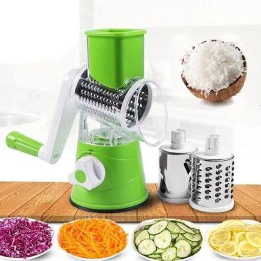 Imagem de Ralador Queijo Manivela Grande Profissional Lâmina Inox - PenselarFun,