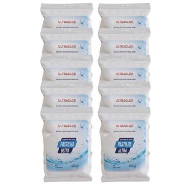 Imagem de Kit Pastilha Cloro Ultraclor 200g - 10 Unidades