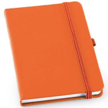 Imagem de Caderneta de Anotações 9x14cm 80 Folhas Sem Pauta - TopGet, Laranja