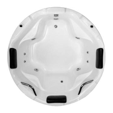 Imagem de Banheira Redonda Leopoldina COMPLETA com hidro - Brasil Banheiras, 1,4