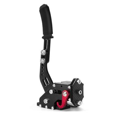 Imagem de Sxhlseller Freio de mão USB de 64 bits, freio de mão 2 em 1 para jogos de corrida sim, periféricos de jogos profissionais, sensor de freio de mão de PC não Plus Hall para Logi G920, interruptor de