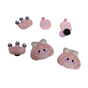Imagem de Pins Botons para  sandalias Crocs  Modelo Menina