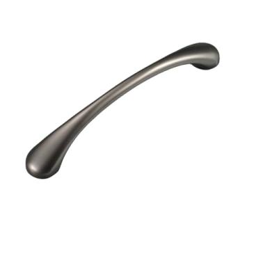 Imagem de Puxadores e maçanetas de armários antigos clássicos, latão vermelho, amarelo, bronze, puxadores e maçanetas para gavetas, ferragens para móveis, puxadores para portas de armários, cinza, 128 mm