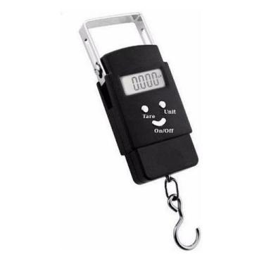 Imagem de Balança Digital Gancho Portatil Viagem Bagagem Sacola STC02 - Shopmix