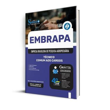 Imagem de Apostila Embrapa 2024 - Técnico - Comum Aos Cargos