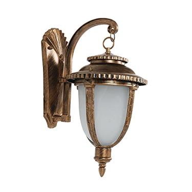 Imagem de Luminária de parede externa à prova d'água, luminária de parede para varanda, luminária de parede externa IP45, luzes antigas de parede para jardim, pátio, varanda, design de lanterna de car