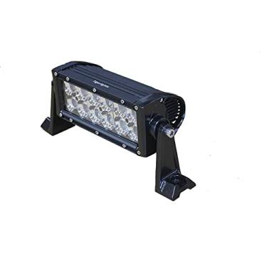Imagem de Tiger Lights TLB400C 12V 8" barra de luz LED fileira dupla 3 Amps, 36 watts, largura 3 1/2", profundidade de 3", 2650 lúmens, luz off-road de inundação