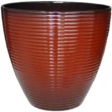 Imagem de Vasos Para Plantas Moderno Polietileno Para Sala Auto Brilho 47cm, Vas