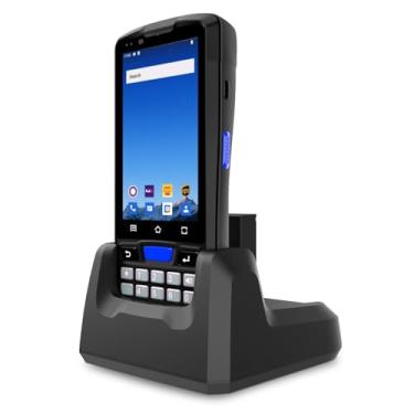 Imagem de Rayoungtek Scanner de código de barras Android integrado HW N5703 1D/2D/QR, leitor NFC, robusto Android 12 4G WiFi, portátil, portátil, portátil, portátil, terminal de dados PDA com base de