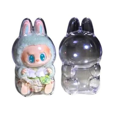 Imagem de Batimento Cardíaco Macaron Vinil Rosto Boneca De Pelúcia Caixa Cega Na