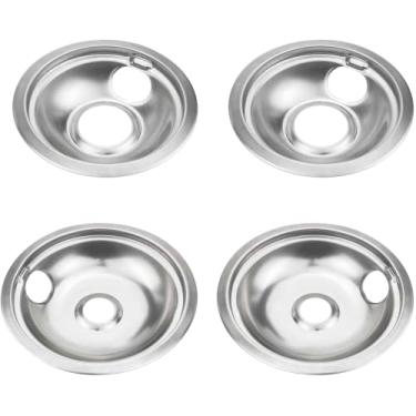 Imagem de Conjunto de 4 panelas de reposição de aço inoxidável 302 para Whirlpool W10278125