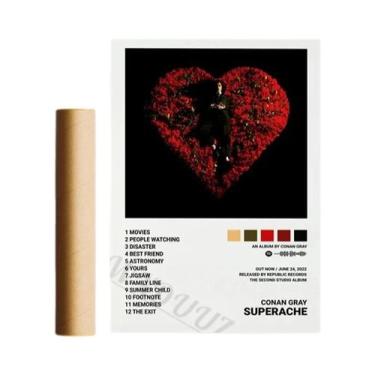 Imagem de Drake Lana Del Rey Hip Hop Música Álbum Impressão Em Tela Arte De Pare