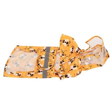 Imagem de ZJchao Capa de Chuva de Cachorro, Guarda -Chuva de Cachorro para Cães de Cachorro de Cachorro de Cachorro de Cachorro Refletivo para Animais de Estimação para Cães de Cachorro de Cachorro de (S)