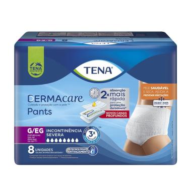 Imagem de Roupa Íntima Tena Pants Dermacare G/EG 8 unidades
