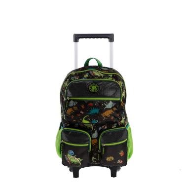 Imagem de Mochila Escolar De Rodinhas Petit Dino Xeryus