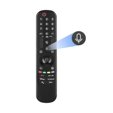 Imagem de Substituição remota LG-Smart TV, para LG Magic Remote MR20/21/22/23/24GA, compatível com Smart TV OLED QNED NanoCell UHD 4K 8K LG2021-2024, com função de voz e ponteiro