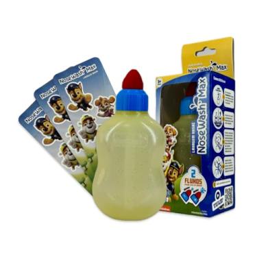 Imagem de Nosewash Max Patrulha Canina- Garrafinha para Lavagem Nasal de Bebês e Crianças