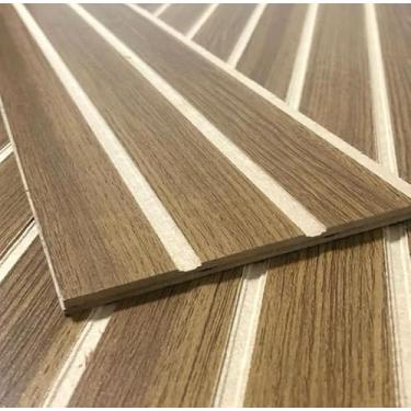 Imagem de Painéis Ripados autocolante (30, Castanhos)