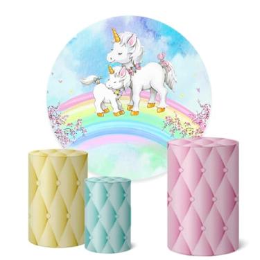 Imagem de Trio Capas Cilindro + Painel 1,50m Unicornio (K1UNI013)