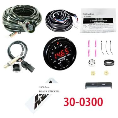 Imagem de Kit de medidor de relação ar-combustível O2 de banda larga 30-0300 30-4110 da série X, compatível com sensor de oxigênio para gases de escape, compatível com Volvo, compatível com Lexus, compatível co