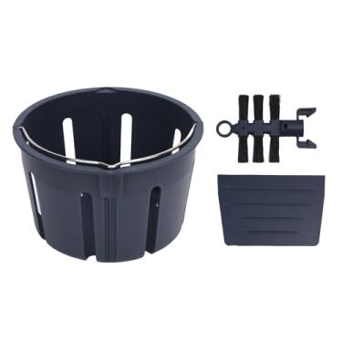 Imagem de AYNEFY Cesta de Suco do Processador de Alimentos, Cesta de Limpeza Reutilizável Cesta de Limpeza de Instalação Simples e Remoção de Acessórios de Alimentos Acessadores de Acessórios