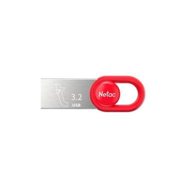 Imagem de Pen Drive Netac UM2 32GB USB 3.2 Vermelho
