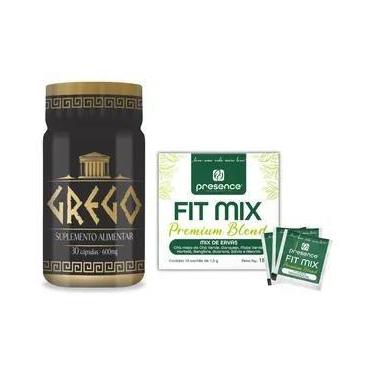 Imagem de Grego Suplemento + Chá Fit Mix 10 Sachês, Natural