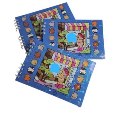 Imagem de Livro De Colorir Ursinho Capa Dura Desenhos 50 Páginas A5 Pintar Canet