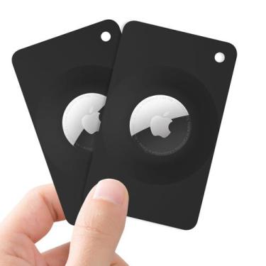 Imagem de Suporte de carteira para Apple Airtag Pautas Ultra Thin, pacote com 2