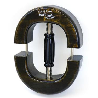 Imagem de Maca de chapéu e prateleira de madeira artesanal vintage Tang - Tang's