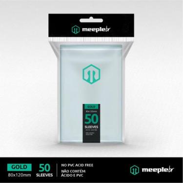 Imagem de Sleeve Premium Gold - Meeple BR