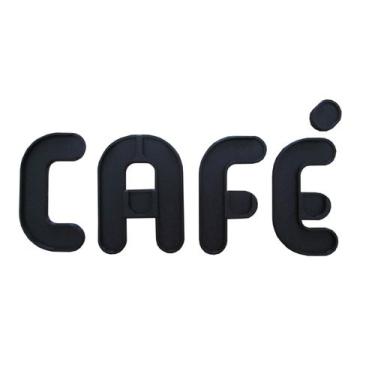 Imagem de Porta Cápsulas Nespresso - Palavra Café - 34 Cápsulas - Toque 3D - Cor