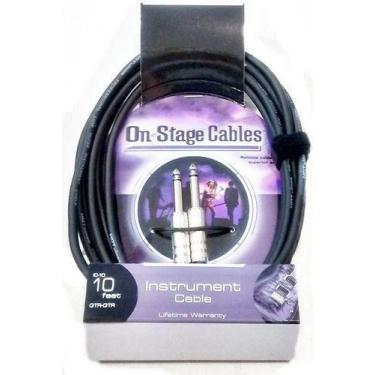 Imagem de Cabo On Stage P10 Ic10 Para Instrumentos Musicais 3,05 M