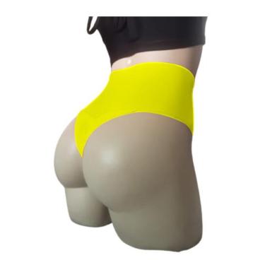 Imagem de Calcinha De Biquini Pin Up-cintura Alta Retro Modeladora - topbrasil ,