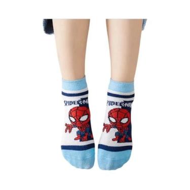 Imagem de Meias De Malha Para Crianças, Meninos, Homem-Aranha, Homem De Ferro, C