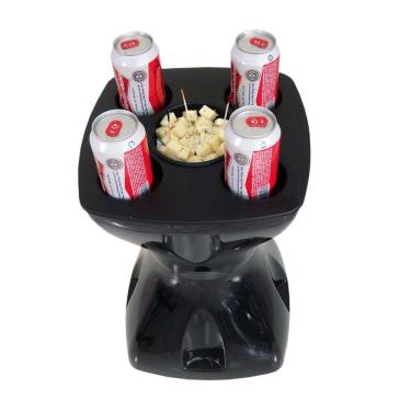 Imagem de Mesa de Apoio Multiuso/Banqueta Versátille PlastTable Preto - Urbe Móveis