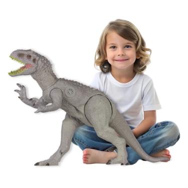 Imagem de Jurassic, figura de ação colecionavel Indominus Rex, gigante com Som, Jurassic World, Mimo brinquedos