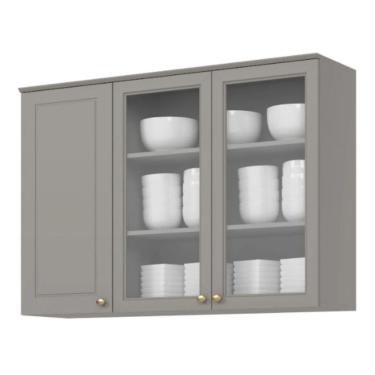 Imagem de Armário Aéreo Henn 120cm 3 Portas Americana