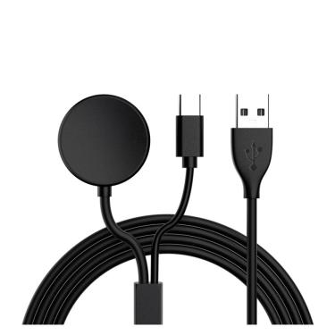 Imagem de Carregador magnético 2 em 1 para Samsung Galaxy Watch 3/Active